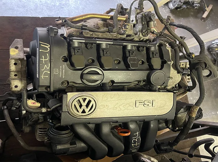 VW Golf 5 FSI Non Turbo BVY 2.0 Engine-Qureshi Auto South Afriqa